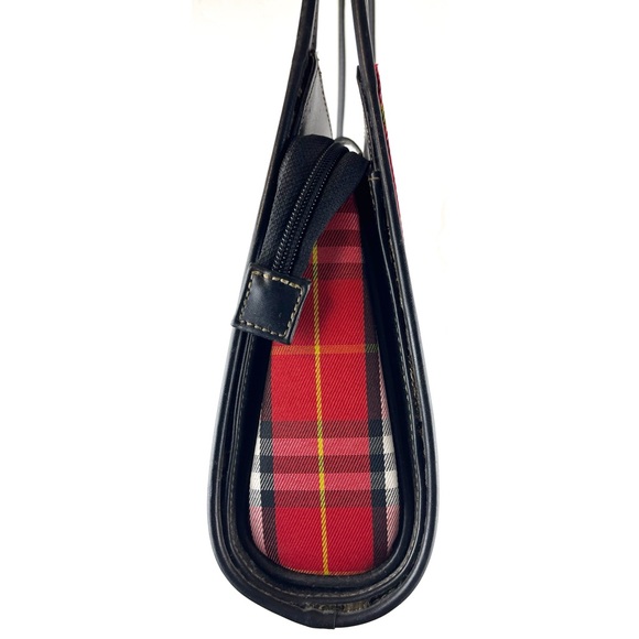 Vintage Y2K Plait Shoulder Bag Top Zip - Picture 3 of 5